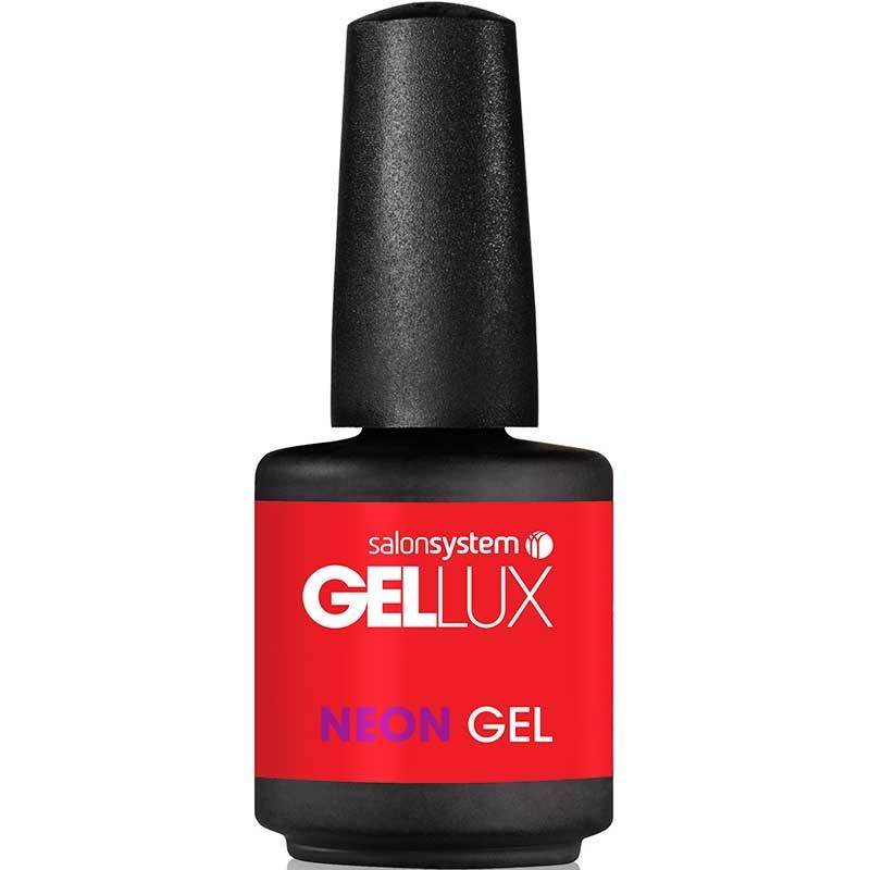 Salon System Gellux Gel Polish - Red Hot Crimson