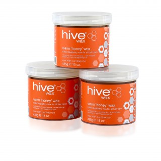 Hive Warm 'Honey' Wax  425g - 3 for 2 Pack