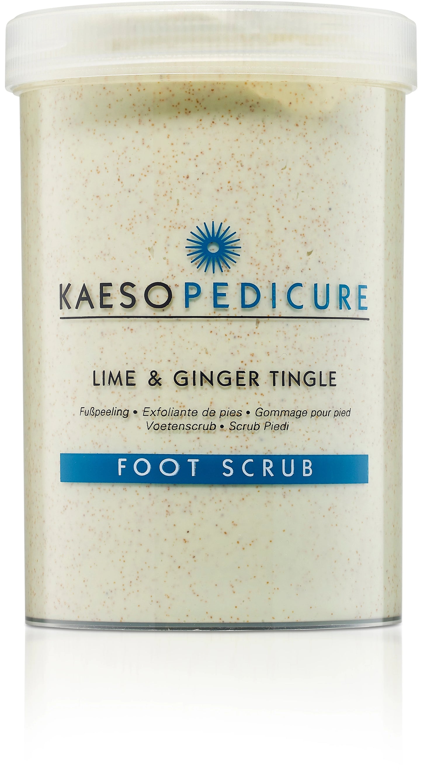 Kaeso Lime & Ginger Tingle Foot Scrub 1200ml