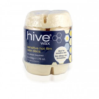 Hive Sensitive Hot Film Wax 250g (5 x 50g) - Discs