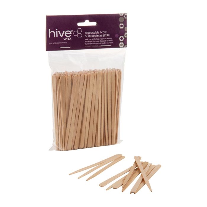 Hive Disposable  Brow and Lip Spatula (200) 88mm