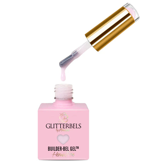 Glitterbels Hema Free Brush On Builder GEL - Rosabella