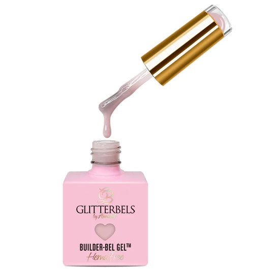 Glitterbels Hema Free Brush On Builder GEL - Shy