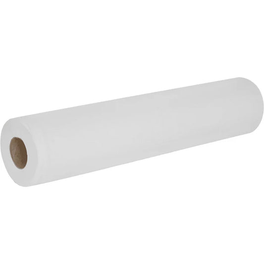 Couch Roll - Sirius - 20" - Embossed White - 50cm x 40m x 100