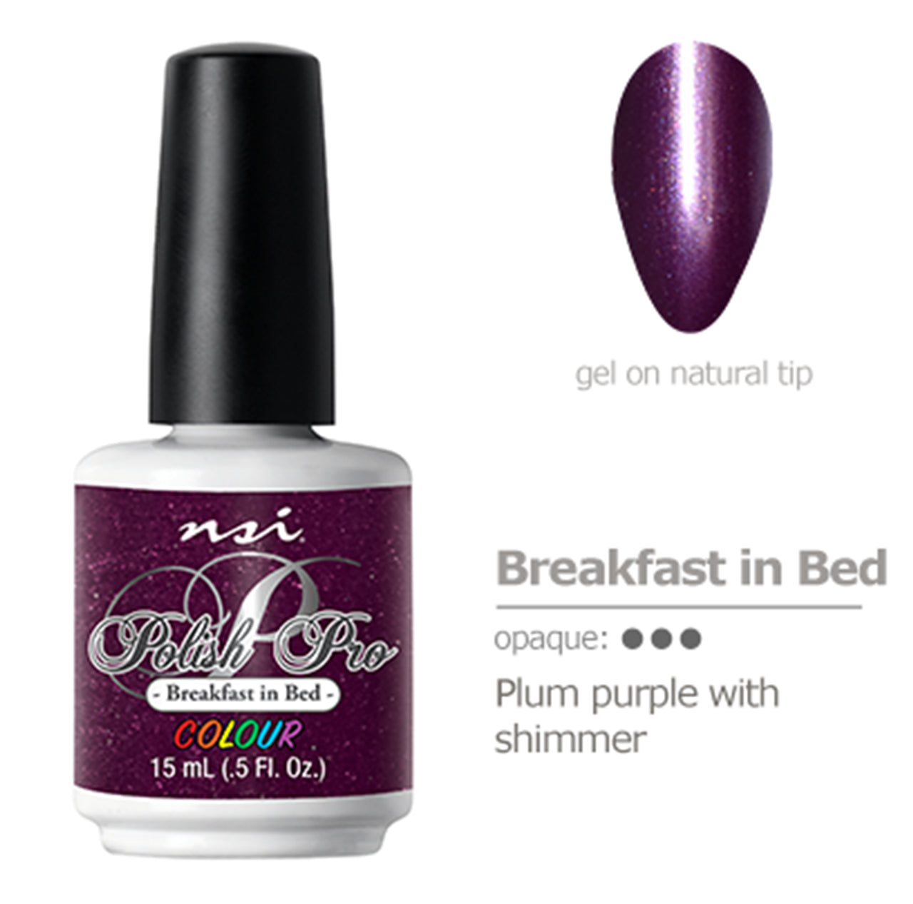 NSI Polish Pro 15ml Breakfast in Bed