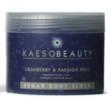 Kaeso Cranberry & Passion Fruit Sugar Body Scrub 450ml