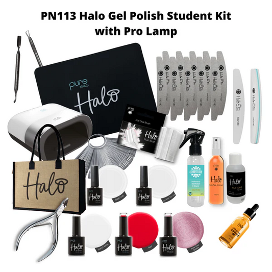 Halo Gel Polish Student Kit with Pro Lamp and Tools