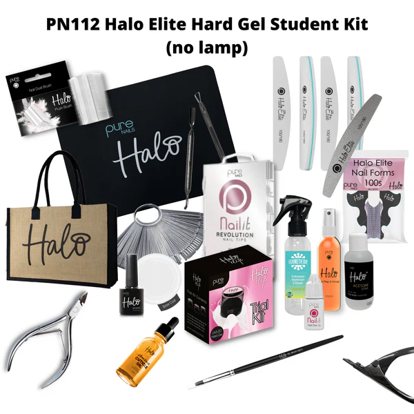 Halo Elite Hard Gel Student Kit Without Lamp