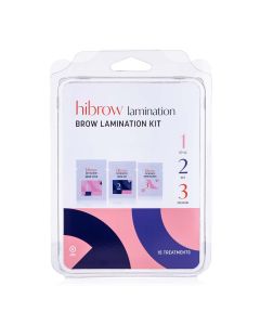 Mini Lamination Kit - Brow Style x 15, Brow Set x 15, Brow Nourish x 15, 10gm Adhesive Balm x 1, Disposable Mascara Brushes x 25