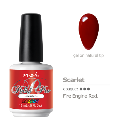 NSI Polish Pro 15ml Scarlet